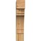 Ekena Millwork Merced Block Rough Sawn Bracket, Western Red Cedar, 6"W x 22"D x 30"H BKT06X22X30MRC05RWR - alternate 3